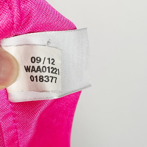 Reebok Womens XSmall XS Mesh Textured Workout Shorts Coral Orange Athletic - Picture 7 of 7